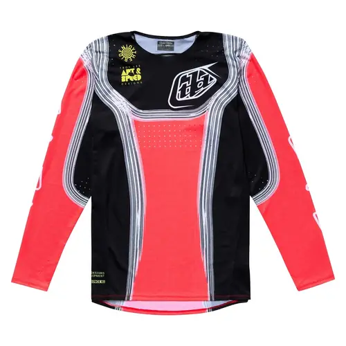 Troy Lee Designs SE Pro Jersey Stripes - Infra red/Black