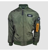 Dirty Workz - Army Green  Bomber Jacket