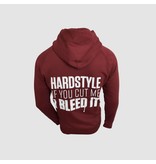 Coone - Cut Me I Bleed It Burgundy Hoody