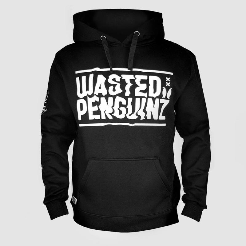 Wasted Penguinz - Blurred Vision  Hoody