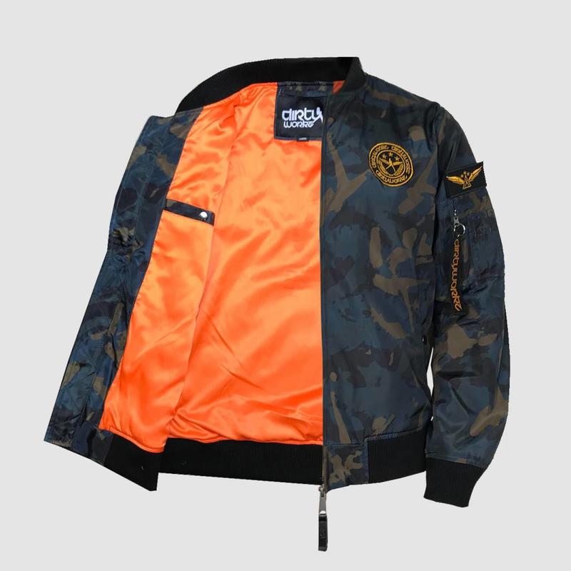 Dirty Workz - Military Bomber Jacket