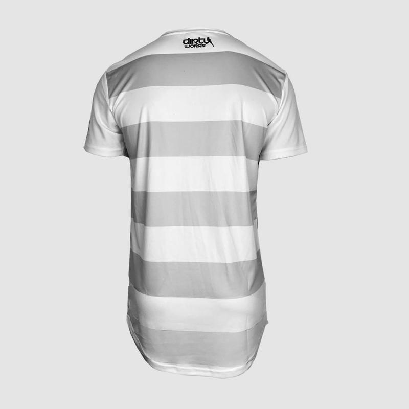 white soccer shirt