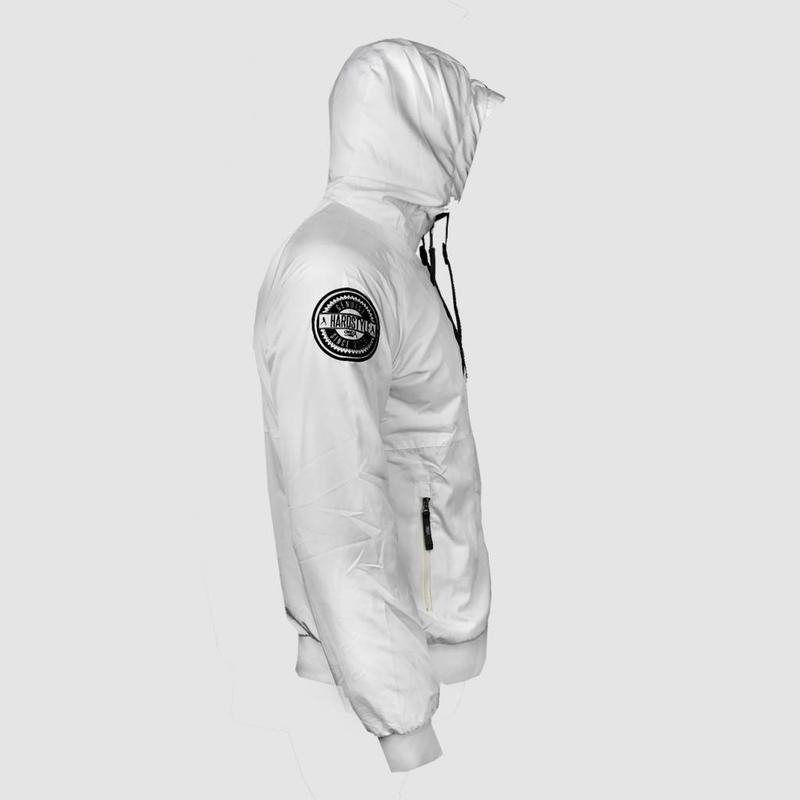 Dirty Workz - Full White Windbreaker Jacket