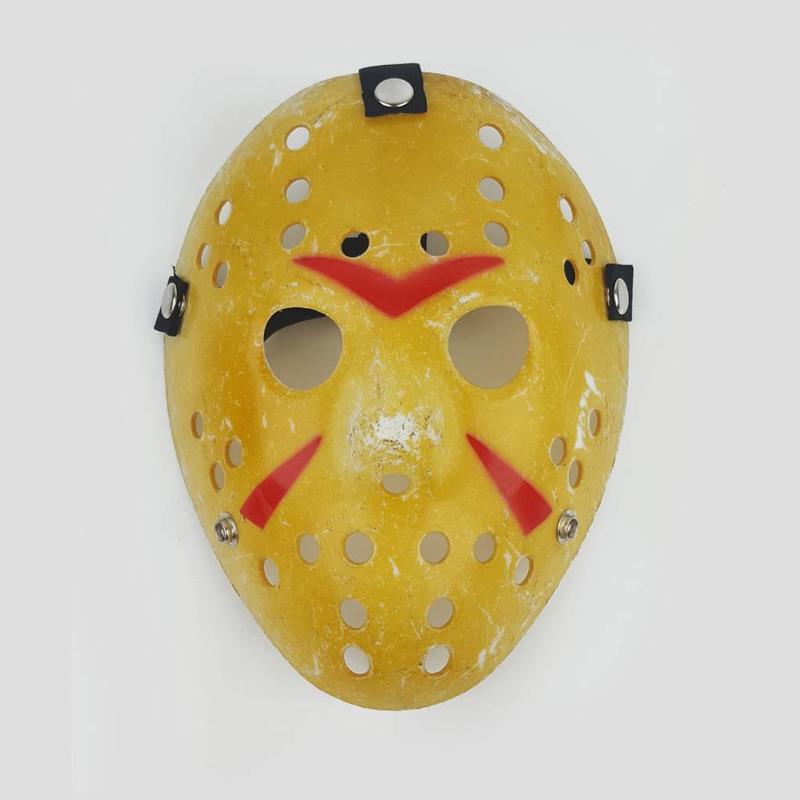 Jason Painted Striped Mask