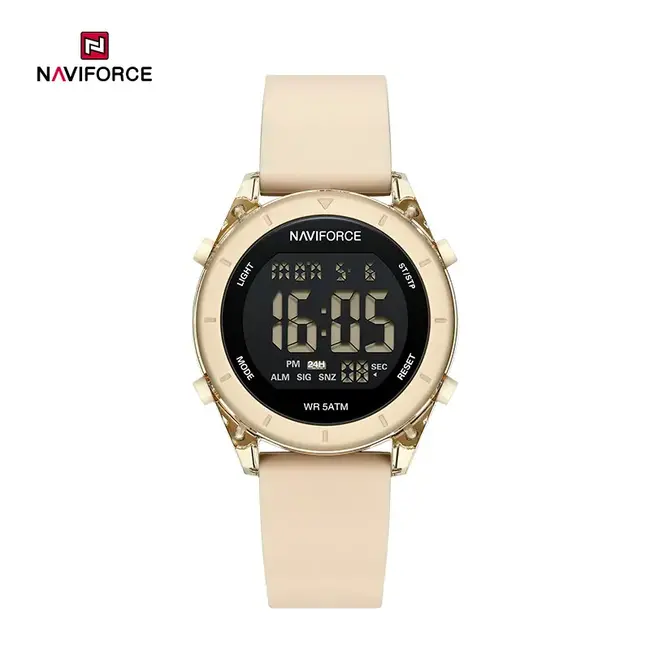 NAVIFORCE horloge met siliconen polsband voor de jeugd ( Model 7108 )