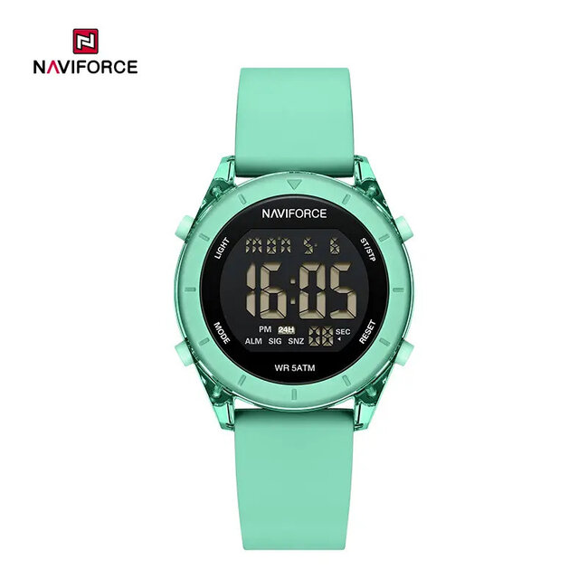 NAVIFORCE horloge met siliconen polsband voor de jeugd ( Model 7108 )