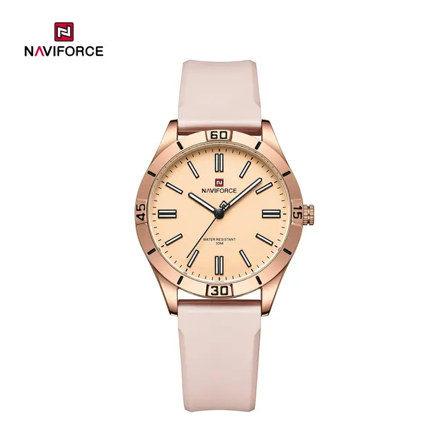 NAVIFORCE horloge met TPU polsband voor dames (Model 5041)