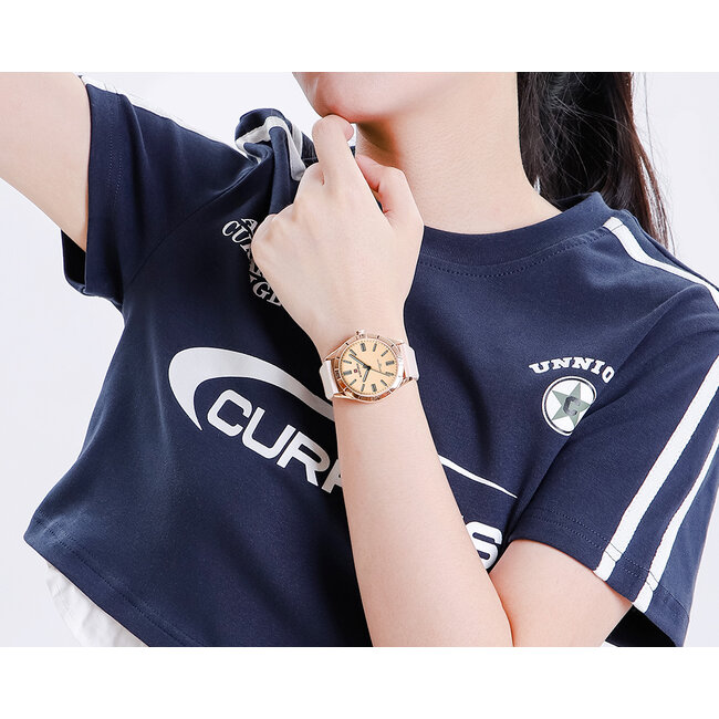 NAVIFORCE horloge met TPU polsband voor dames (Model 5041)