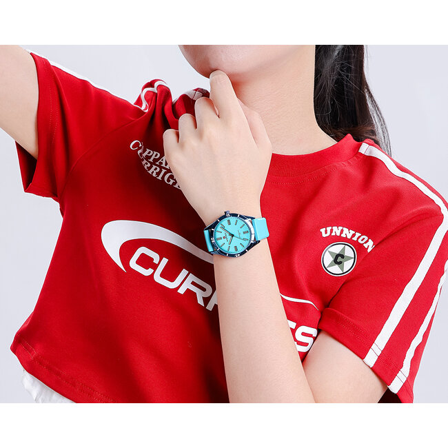NAVIFORCE horloge met TPU polsband voor dames (Model 5041)