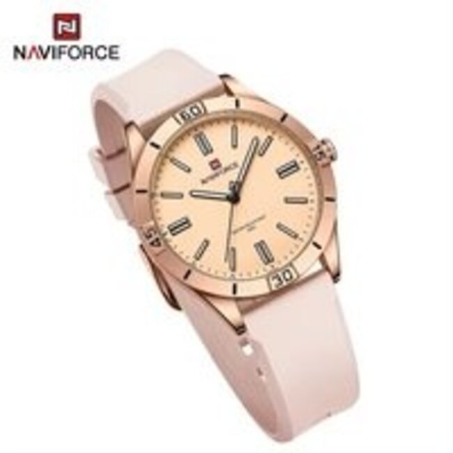 NAVIFORCE horloge met TPU polsband voor dames (Model 5041)
