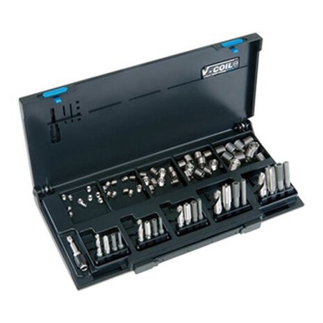 V-coil VC381 V-COIL rapid draad reparatieset M5, 6, 8, 10, 12 V-coil VC381 V-COIL rapid draad reparatieset M5, 6, 8, 10, 12