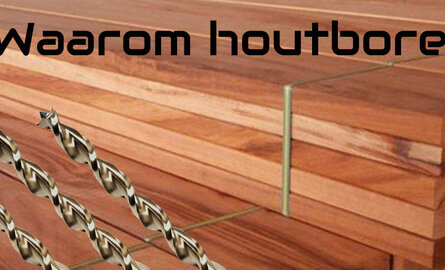 Waarom jij een hardhoutboor wilt gebruiken bij het boren in hardhout!