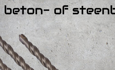 Beton- en steenboren