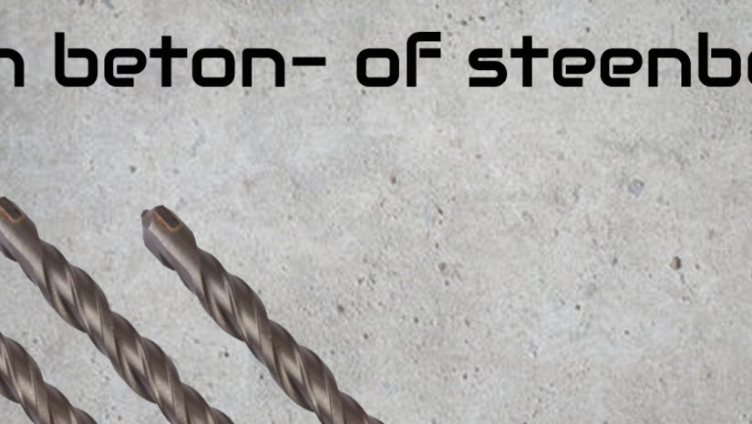 Beton- en steenboren