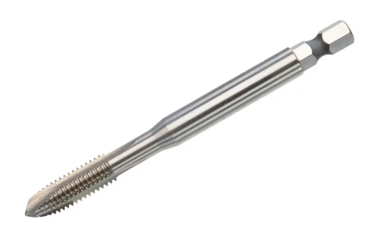 VÖLKEL Völkel machinetap met 1/4" zeskantopname WN (DIN 371) Vorm B HSS-E HexDrive metrisch VÖLKEL Völkel machinetap met 1/4" zeskantopname WN (DIN 371) Vorm B HSS-E HexDrive metrisch