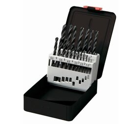 Labor metaalborenset 25-delig HSS-R rolgewalst Labor metaalborenset 25-delig HSS-R rolgewalst