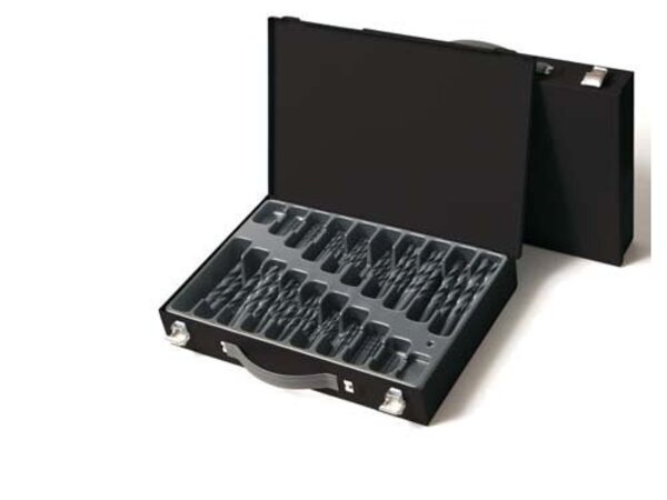 Labor metaalborenset 170-delig | 1.0 mm t/m 10.0 mm per halve mm oplopend | stevige metalen kist Labor metaalborenset 170-delig | 1.0 mm t/m 10.0 mm per halve mm oplopend | stevige metalen kist