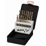 Labor Metaalboor cobalt cassette HSS-E 19 dlg Labor Metaalboor cobalt cassette HSS-E 19 dlg