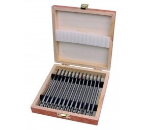 Labor Speedboren cassette hout 13 delig