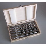 Labor Slangenboren cassette hout 6 delig