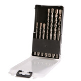 Labor sds plus betonboren set 7 delig met asymmetrische spiraal Labor sds plus betonboren set 7 delig met asymmetrische spiraal