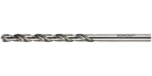 Bohrcraft Bohrcraft metaalboor HSS-G blank DIN 340 geslepen lang tot 8.0 mm per stuk verpakt maatvoering