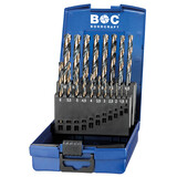 Bohrcraft HSS-G Turbo Step spiraalborenset DIN 338 1-13 mm 25-delig Bohrcraft HSS-G Turbo Step spiraalborenset DIN 338 1-13 mm 25-delig