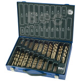 Bohrcraft HSS-E Co5 spiraalborenset DIN 338 1-10 mm 170-delig Bohrcraft HSS-E Co5 spiraalborenset DIN 338 1-10 mm 170-delig