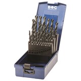 Bohrcraft HSS-R spiraalborenset DIN 338 1-13 mm 25-delig