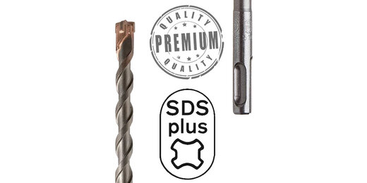 Eurotool cutting tools Eurotool SDS-plus betonboor 4 snijder premium kwaliteit maatvoering