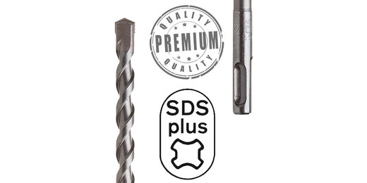 Eurotool cutting tools Eurotool SDS-plus betonboor 2 snijder premium kwaliteit maatvoering