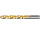 Bohrcraft metaalboor HSS-G TiN DIN 338 geslepen vanaf 1.0 mm t/m 10.0 mm per 10 stuks verpakt