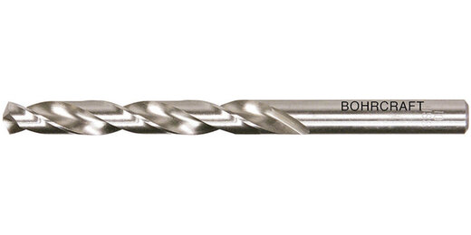 Bohrcraft Bohrcraft metaalboor HSS-G blank DIN 338 geslepen vanaf 1.0 mm t/m 10.0 mm per 10 stuks verpakt maatvoering