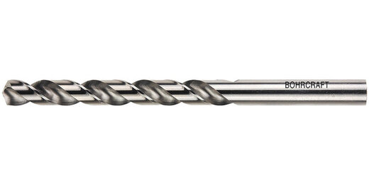 Bohrcraft Bohrcraft lange metaalboor HSS-G blank DIN 340 vanaf 2.0 mm t/m 13.0 mm per stuk maatvoering