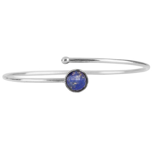 Marissa Eykenloof Zilveren armband met Lapis lazuli kinderen Marissa Eykenloof Zilveren armband met Lapis lazuli kinderen