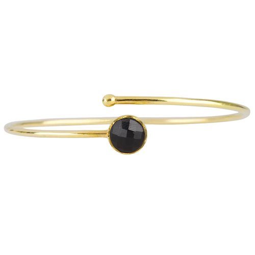 Marissa Eykenloof Gold bracelet Black Onyx kids Marissa Eykenloof Gold bracelet Black Onyx kids
