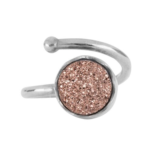 Marissa Eykenloof Silver druzy ring Marissa Eykenloof Silver druzy ring