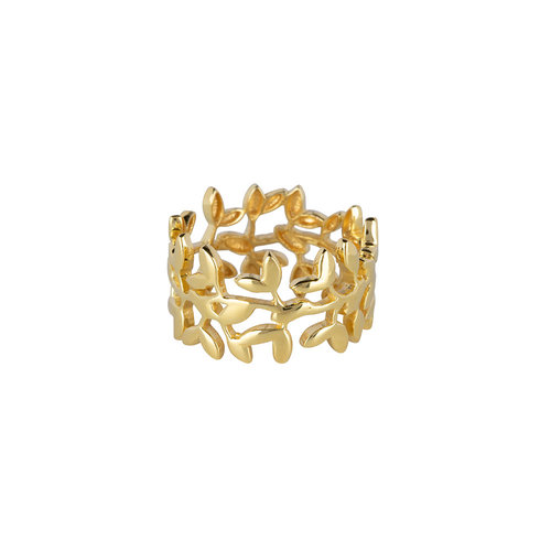 Marissa Eykenloof Ring breed goud Marissa Eykenloof Ring breed goud