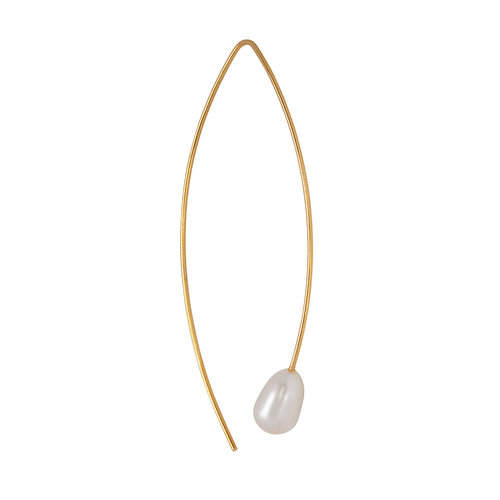 Marissa Eykenloof Pearl earring gold Marissa Eykenloof Pearl earring gold
