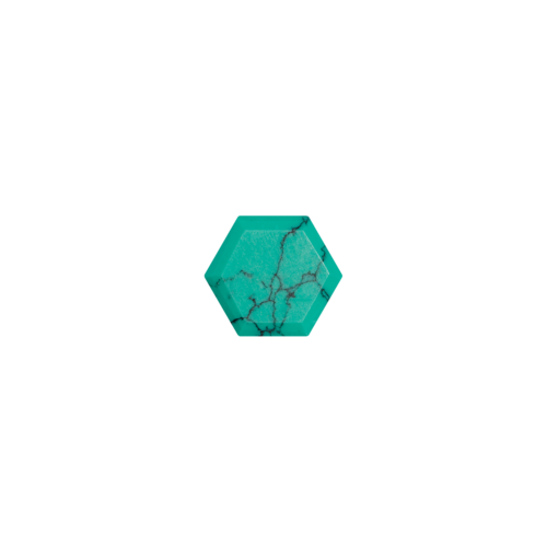 Marissa Eykenloof Hexagon Turquoise Marissa Eykenloof Hexagon Turquoise