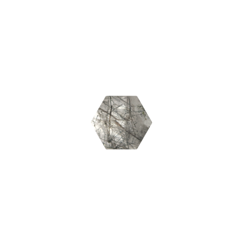 Marissa Eykenloof Hexagon Tourmalinated quartz Marissa Eykenloof Hexagon Tourmalinated quartz