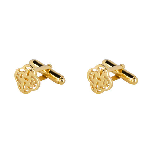 Marissa Eykenloof Gouden Rudy logo Manchetknoop Marissa Eykenloof Gouden Rudy logo Manchetknoop