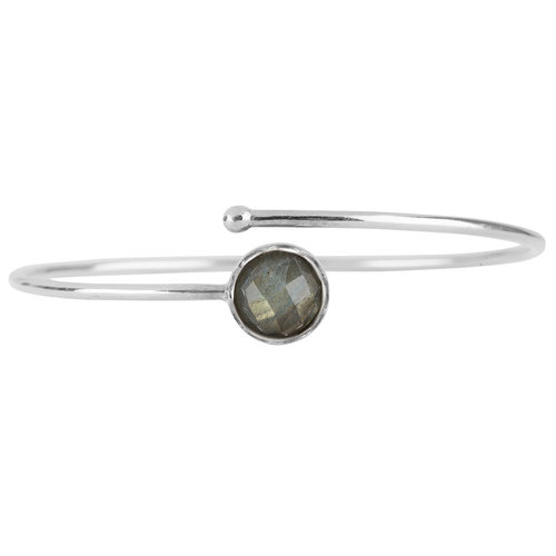 Marissa Eykenloof Zilveren armband met Labradoriet Marissa Eykenloof Zilveren armband met Labradoriet