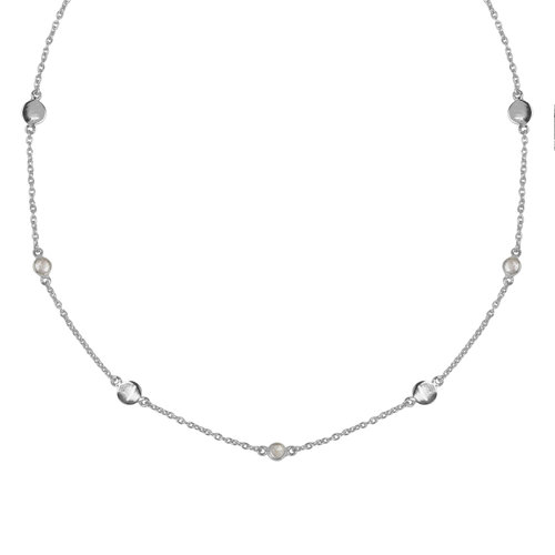 Marissa Eykenloof Silver necklace with Rock Crystal Marissa Eykenloof Silver necklace with Rock Crystal