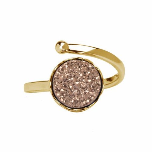 Marissa Eykenloof Gold druzy ring Marissa Eykenloof Gold druzy ring