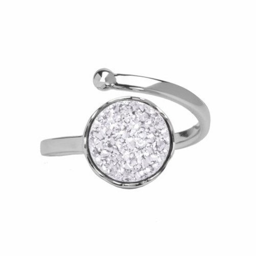 Marissa Eykenloof Silver druzy ring Marissa Eykenloof Silver druzy ring