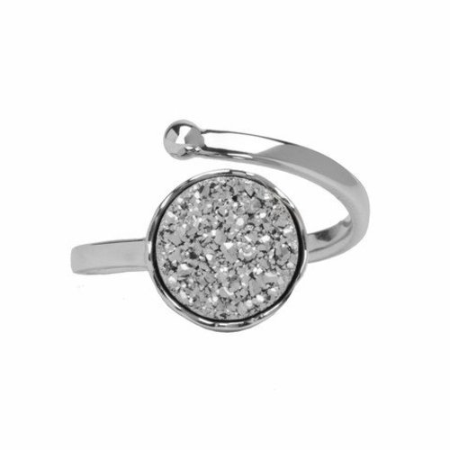 Marissa Eykenloof Silver druzy ring Marissa Eykenloof Silver druzy ring