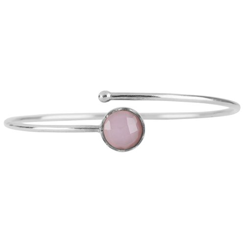 Marissa Eykenloof Zilveren armband met Rosenkwarts Marissa Eykenloof Zilveren armband met Rosenkwarts
