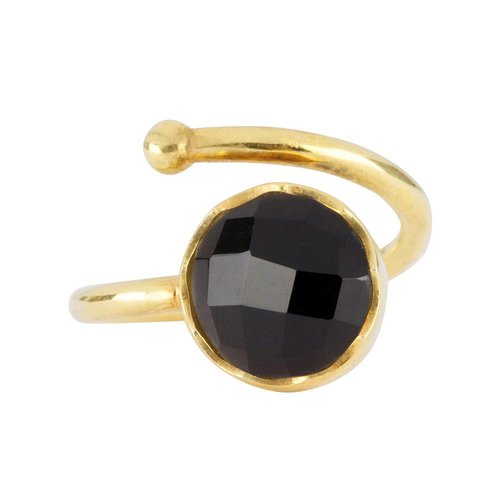Marissa Eykenloof Gold ring Black onyx Marissa Eykenloof Gold ring Black onyx