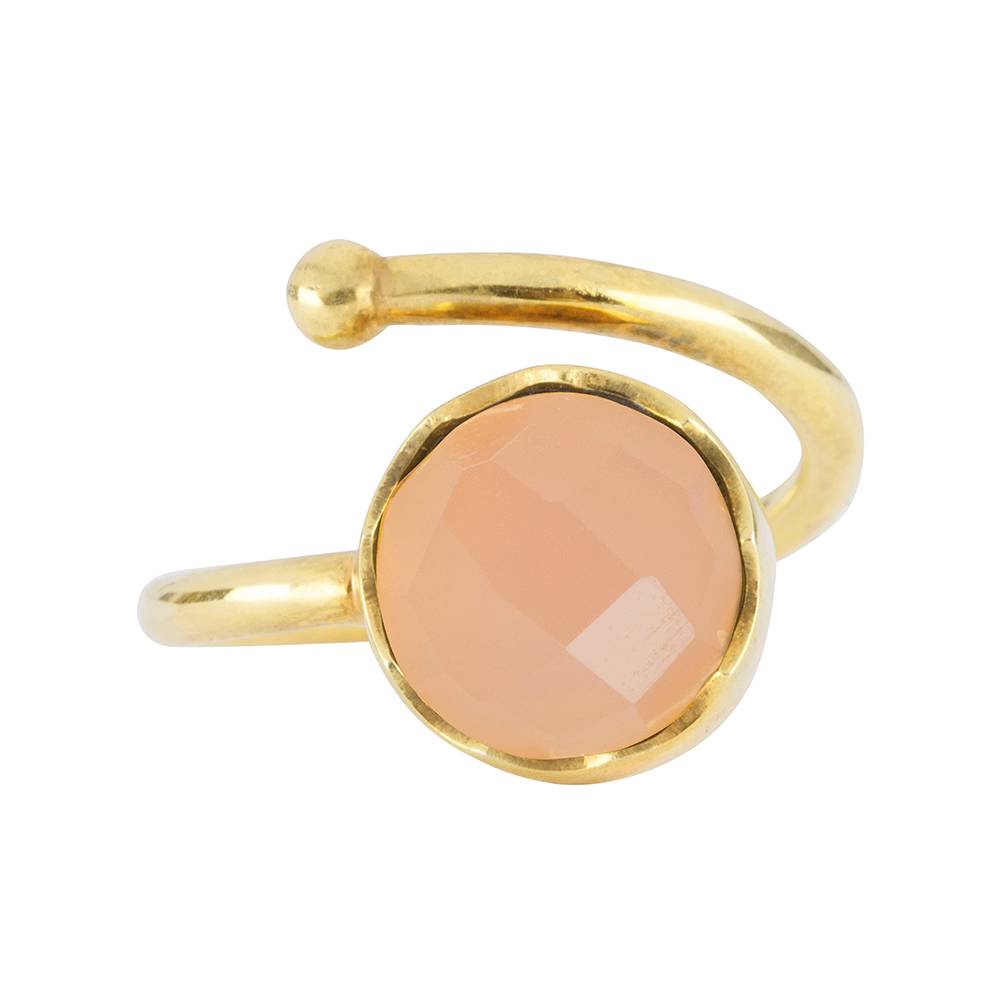 Super Gouden ring met rozenkwarts kopen? Bestel online | Marissa EN-79